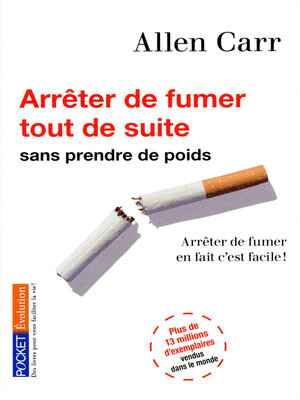 cover image of Arrêter de fumer tout de suite !